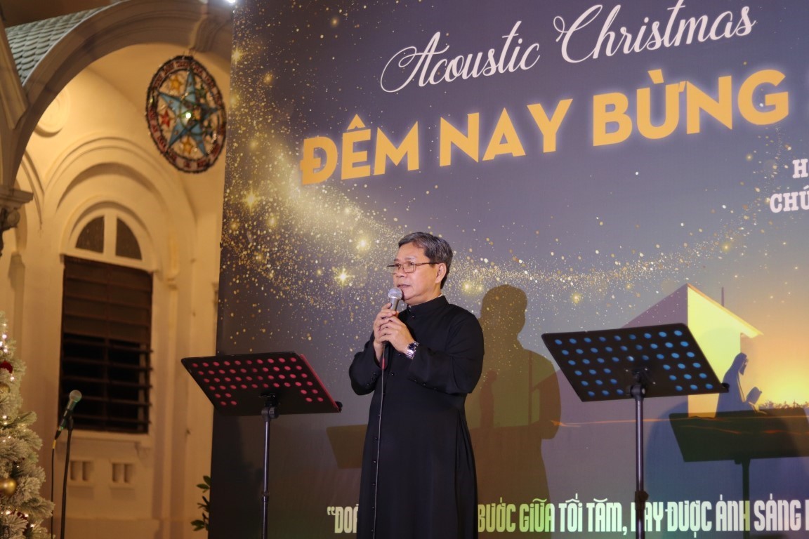 Giáo xứ Chợ Quán với đêm nhạc Acoustic Christmas “Đêm Nay Bừng Sáng” 22/12/2024