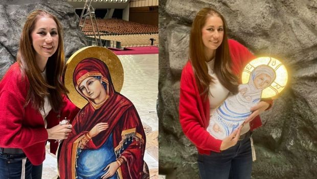 Gặp gỡ nữ nghệ sĩ thực hiện Hang đá Giáng Sinh “bảo vệ sự sống” tại Vatican