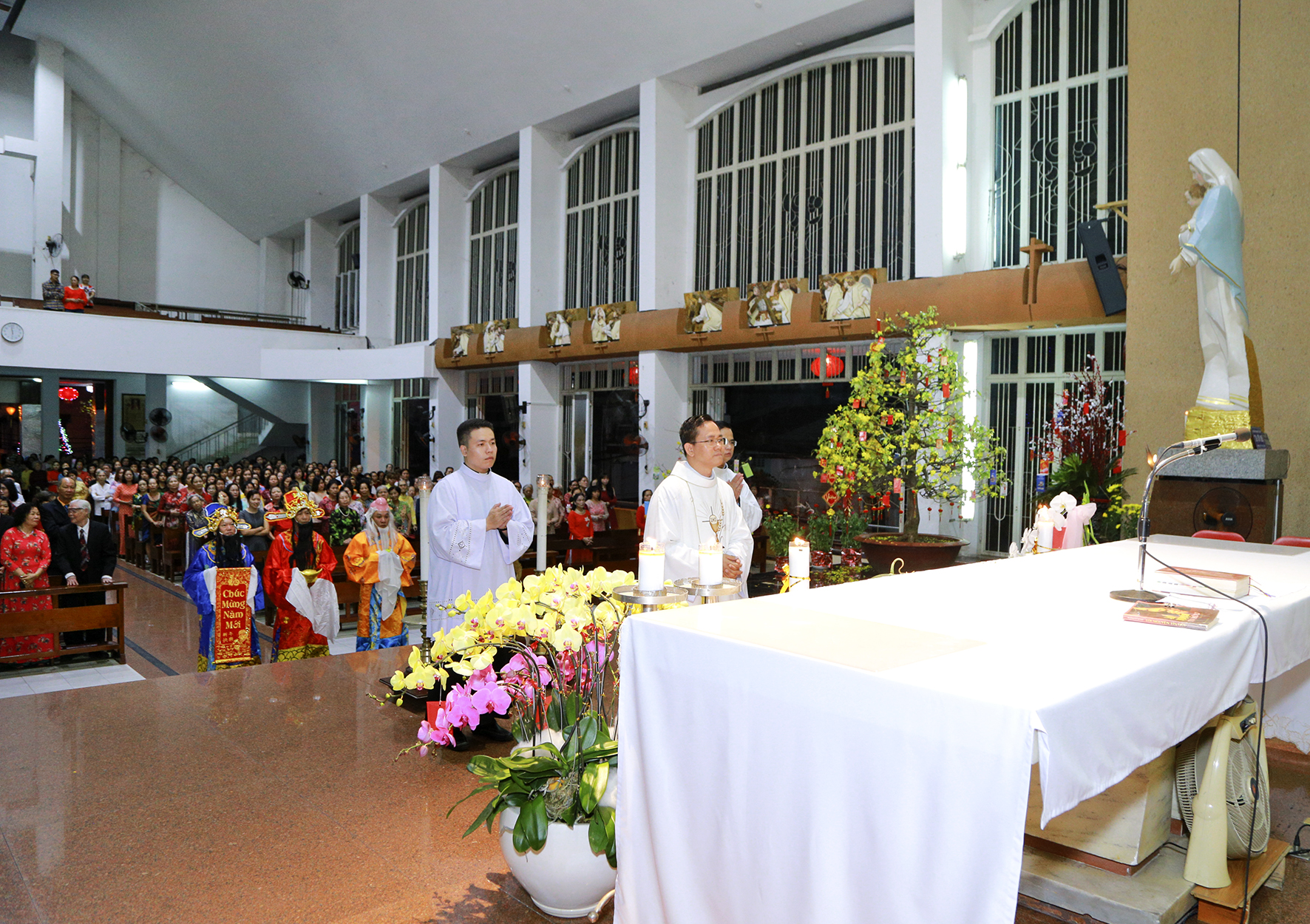 Giáo xứ Nam Hoà: Thánh lễ Tân niên