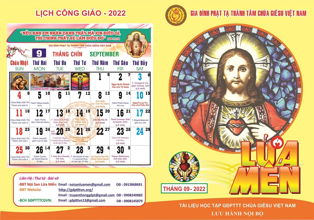 Nội san Lửa Mến tháng 9.2022