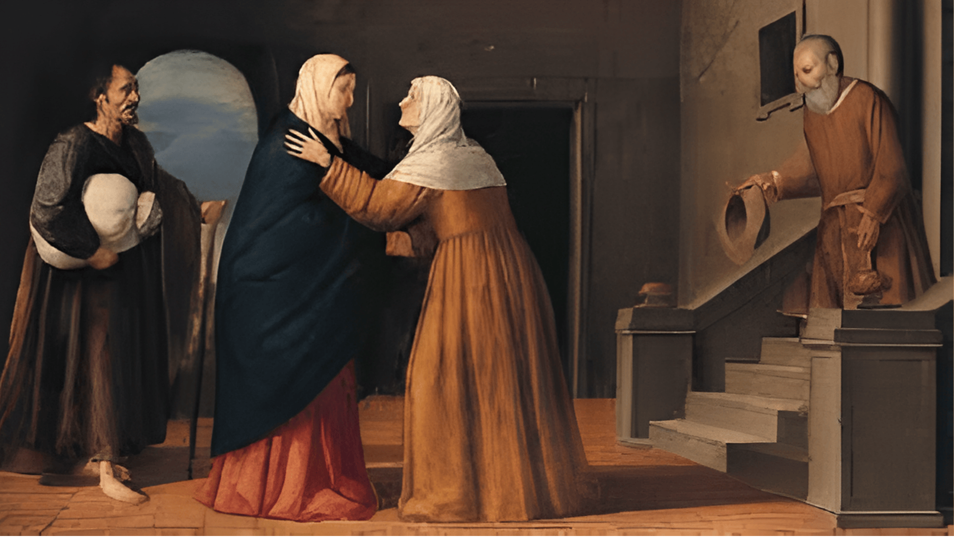 Ngày 31/5: Đức Mẹ đi viếng bà Êlisabét