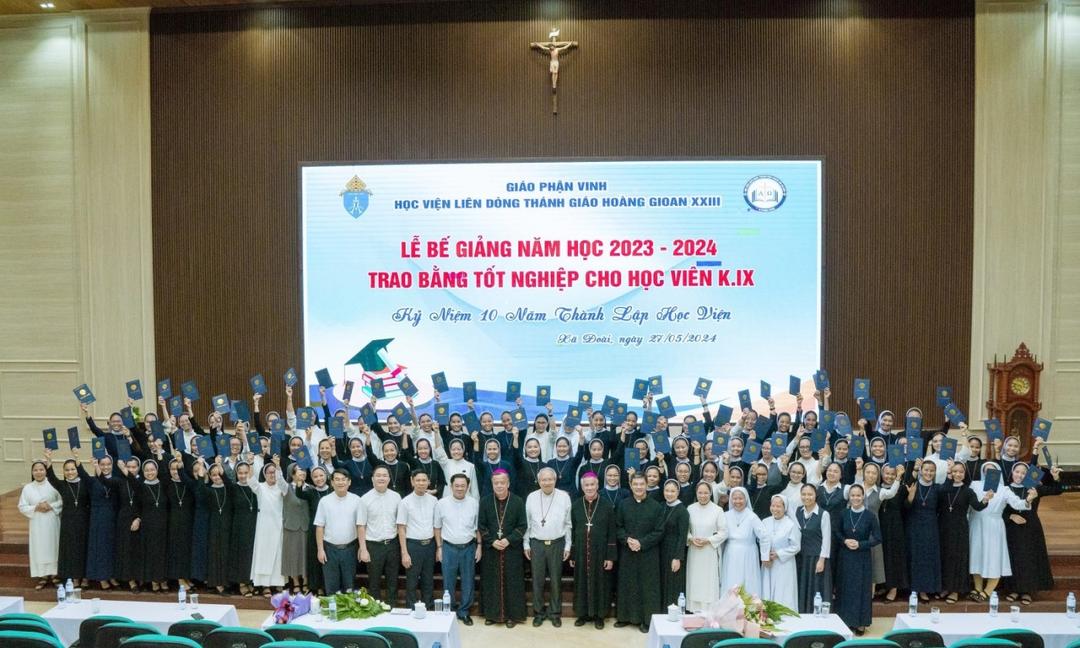 Học viện Liên dòng Thánh Giáo hoàng Gioan XXIII - Giáo phận Vinh: Một thập niên ân phúc