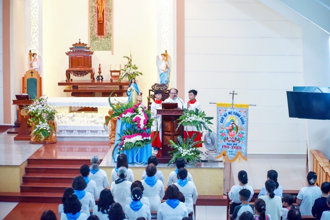 Hội Các Bà Mẹ Công Giáo Phú Xuân mừng lễ Bổn mạng Thánh nữ Monica