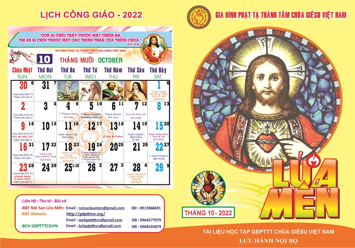 Nội san Lửa Mến tháng 10.2022