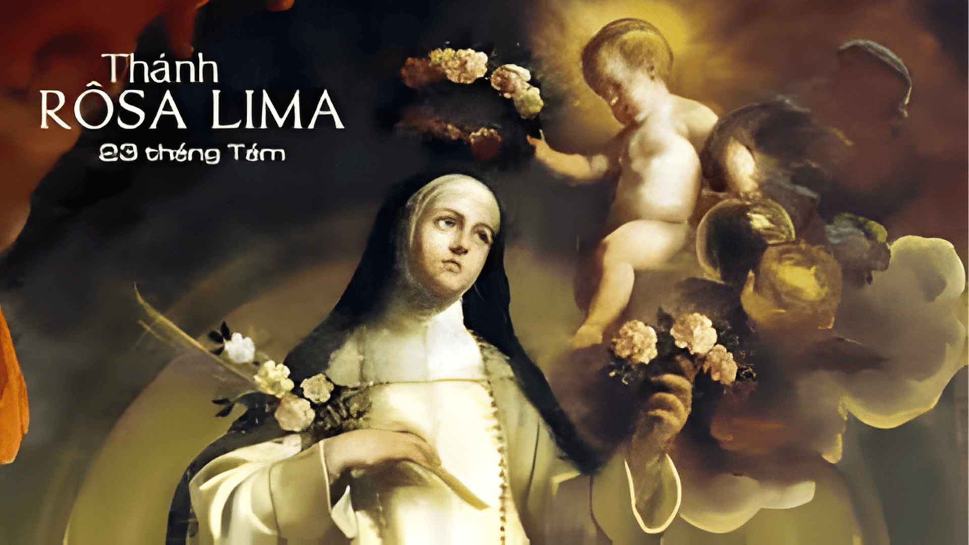 Ngày 23/08: Thánh Rôsa thành Lima, đồng trinh