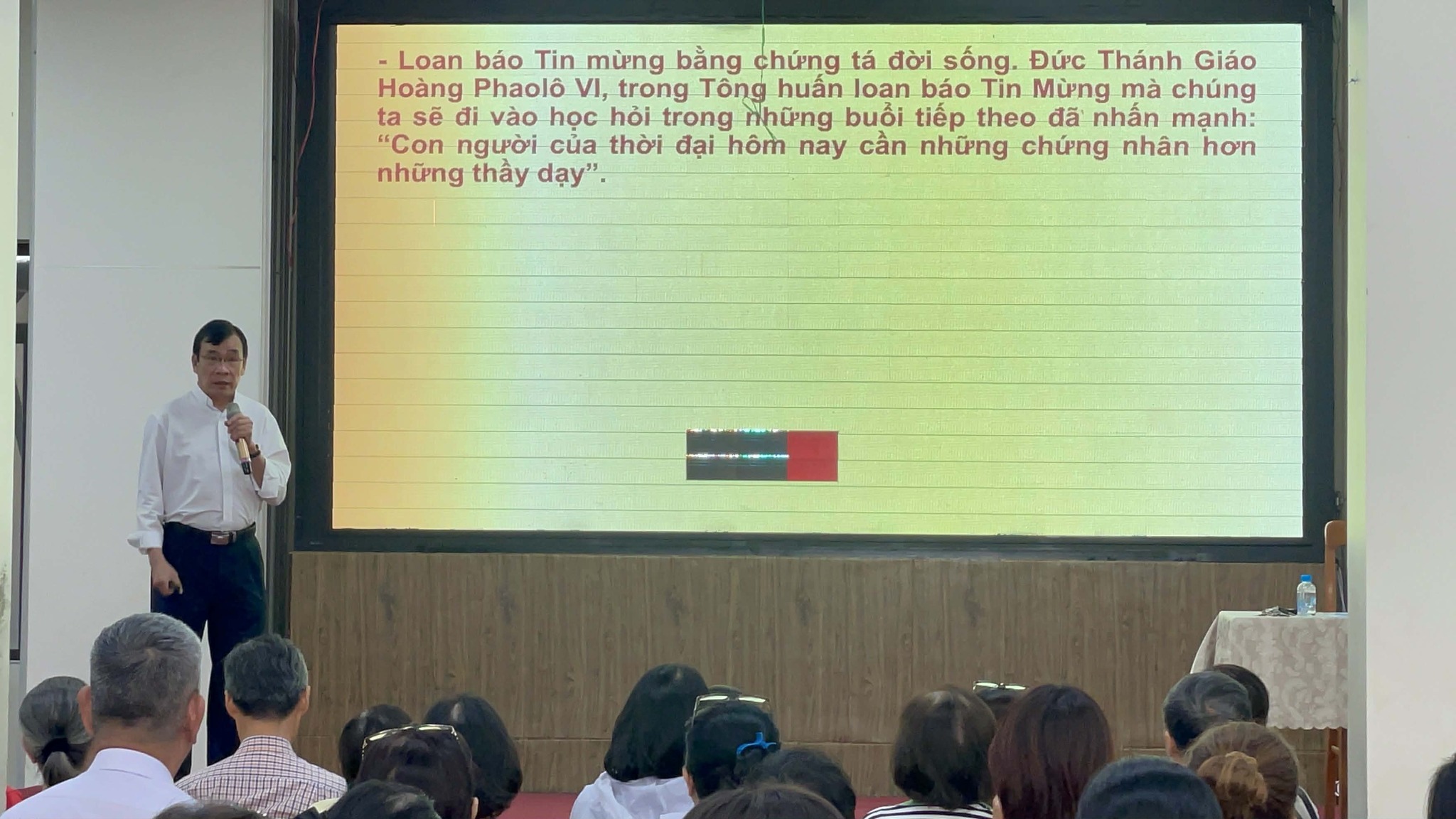 Giáo hạt Sài Gòn-Chợ Quán học hỏi Tông huấn Evangelii Nuntiandi – Loan báo Tin Mừng