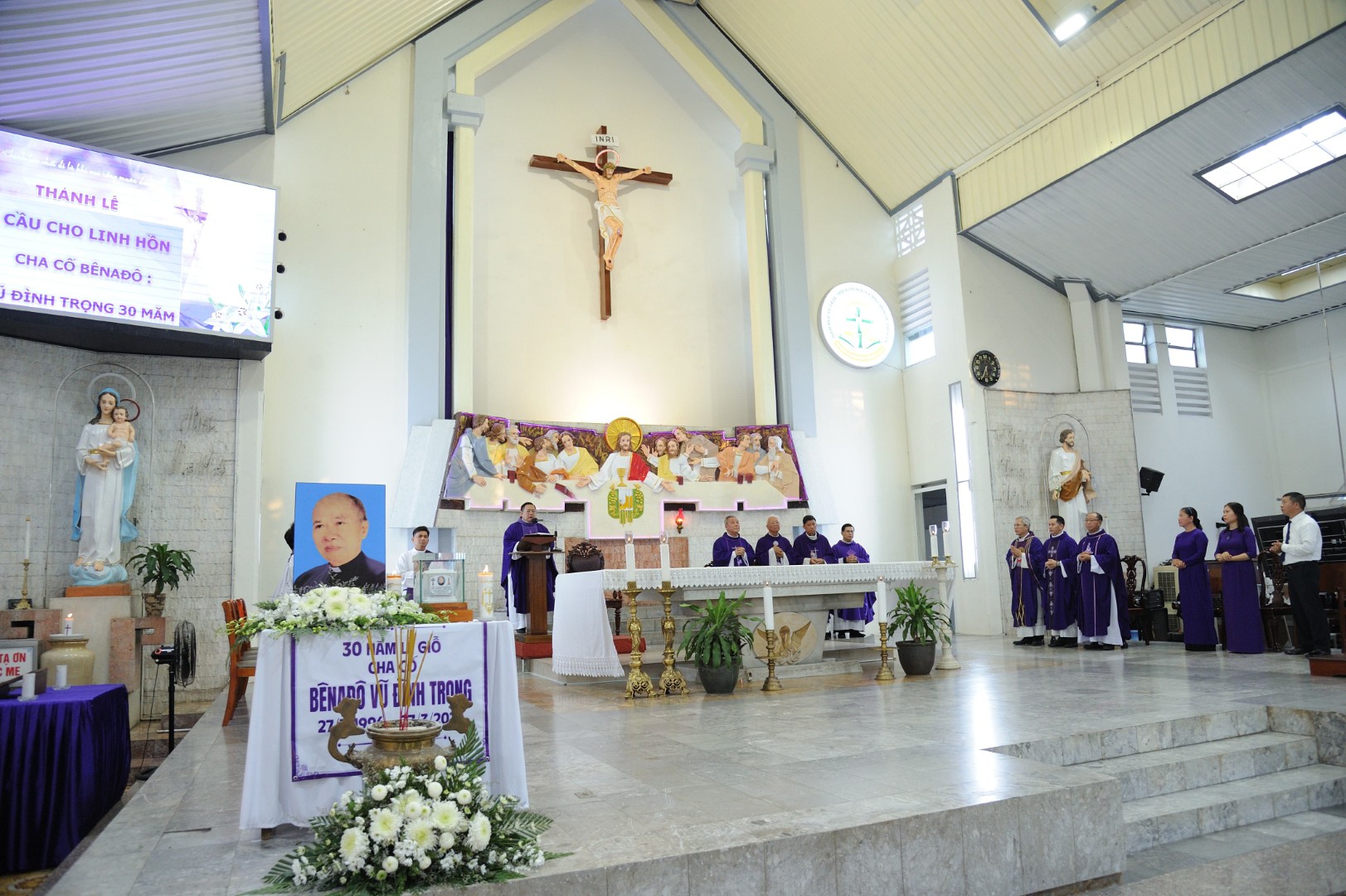 Giáo xứ Bình An Thượng: Lễ giỗ 30 năm Cha cố Bênađô Vũ Đình Trọng