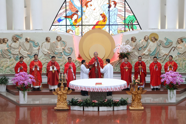 Giáo xứ Tân Phước: Thánh lễ ban Bí tích Thêm Sức, ngày 23-06-2024