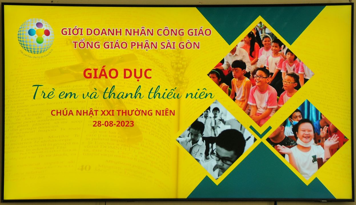 Giới Doanh nhân Công giáo: Ơn gọi và trách nhiệm giáo dục trẻ em và thanh thiếu niên