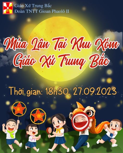 Đội Lân của Đoàn Thiếu Nhi Thánh Thể Gioan Phaolo II