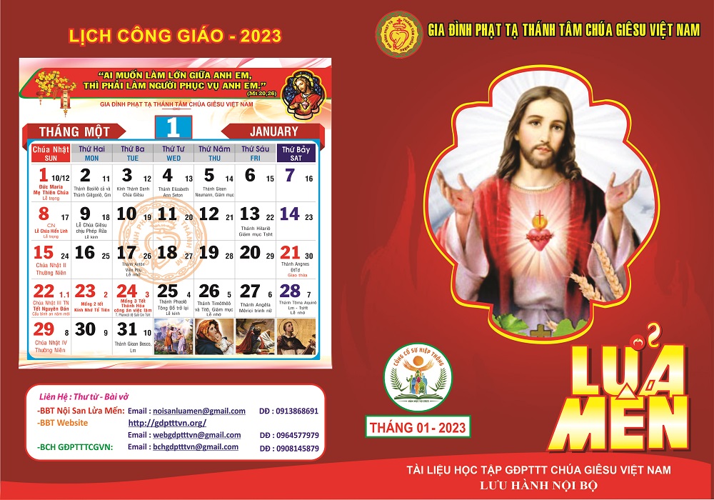 Nội san Lửa Mến tháng 01.2023