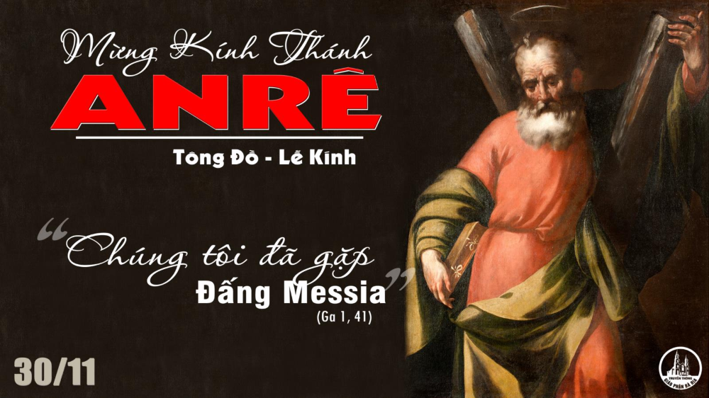 Thánh Anrê đưa mọi người đến với Chúa Giêsu