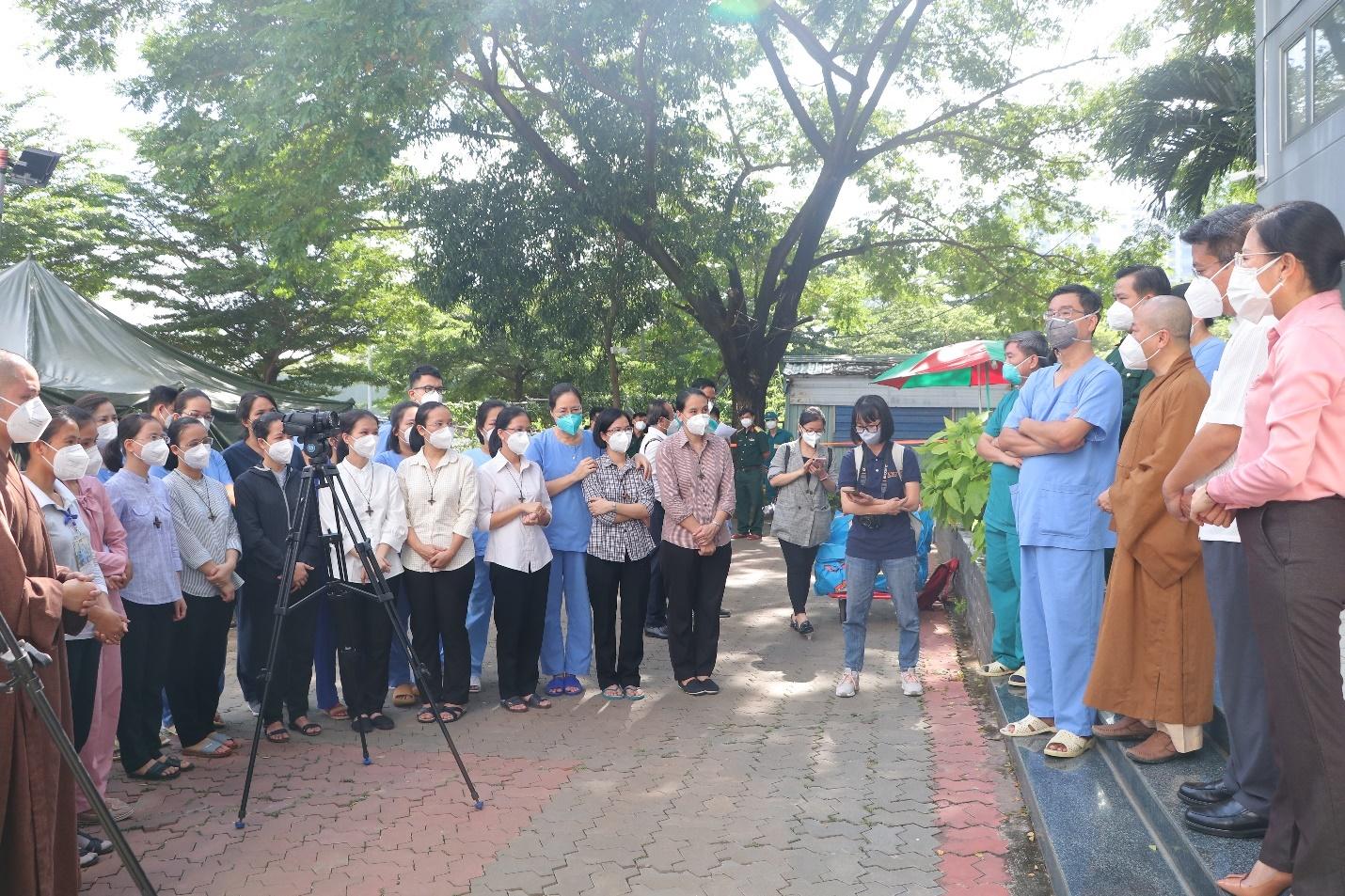 Tinh thần thông điệp Fratelli Tutti tại Bệnh viện Dã Chiến