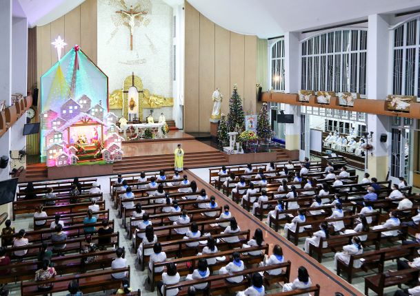 Giáo xứ Nam Hoà: Lễ Mẹ Thiên Chúa - Bổn mạng hội Các Bà Mẹ Công Giáo-Hạt Chí Hoà - 2021