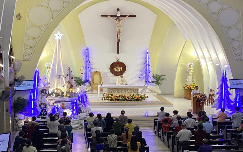 GX An Nhơn: Thánh lễ kỷ niệm 12 năm Cung Hiến Thánh đường