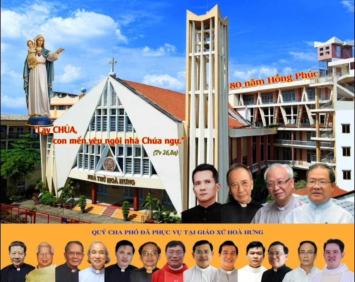 Giáo xứ Hòa Hưng: Chuẩn bị mừng lễ bổn mạng và kỷ niệm 80 năm hình thành