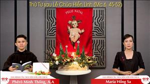 Đến Với Các Ông - Thứ Tư sau Lễ Hiển Linh (Mc 6, 45-52)