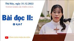 Thánh Maria, Mẹ Thiên Chúa - Bài đọc II: Gl 4,4-7