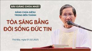 Tỏa sáng bằng đời sống đức tin - Lm Phêrô Đỗ Duy Khánh | Dâng Chúa Giêsu trong đền thánh