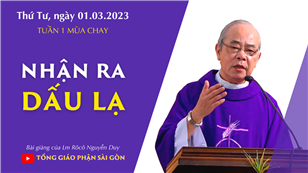 Nhận ra dấu lạ - Lm Rôcô Nguyễn Duy | Thứ Tư tuần 1 MC