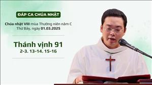 Đáp ca: Tv 91, 2-3. 13-14. 15-16 - CN VIII TN năm C