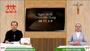 Gia đình cầu nguyện với Lời Chúa: Ngày 06-08 Chúa Hiển Dung