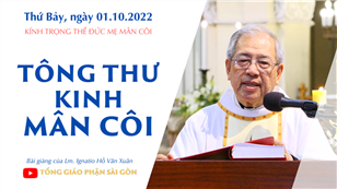 Kính trọng thể Đức Mẹ Mân Côi - Tông thư kinh Mân Côi