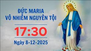Đức Maria Vô Nhiễm Nguyên Tội | 17:30 ngày 8-12-2025 | TTMV TGPSG
