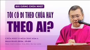 Tôi có đi theo Chúa hay theo ai? - Lm GB Phương Đình Toại, MI | CN II MC năm A