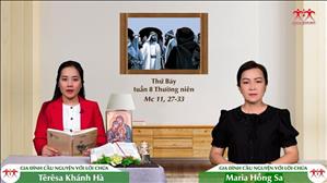 Gia đình cầu nguyện với Lời Chúa: Thứ Bảy tuần 8 Thường niên (Mc 11, 27-33)