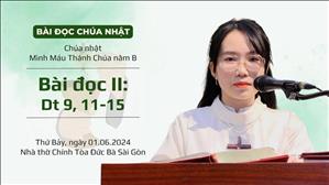 Bài đọc II: Dt 9, 11-15 - KTT Mình Máu Thánh Chúa năm B