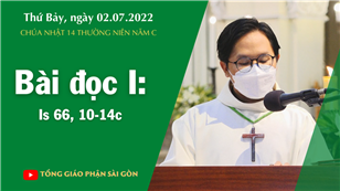 CN 14 TN năm C - Bài đọc I: Is 66, 10-14c