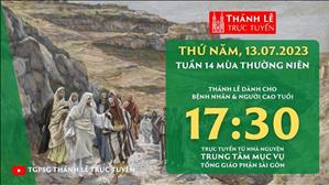 Thánh lễ trực tuyến | 17:30 | Thứ Năm Tuần 14 Mùa Thường niên | Ngày 13-7-2023 | TTMV TGPSG