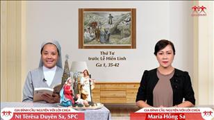 Gia đình cầu nguyện với Lời Chúa: Thứ Tư trước Lễ Hiển Linh (Ga 1, 35-42)