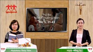 Gia đình cầu nguyện với Lời Chúa: Thứ Ba tuần 4 Thường Niên (Mc 5, 21-43)