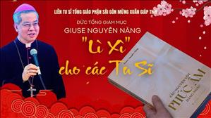 Đức Tổng Giuse Nguyễn Năng li xì cho các Tu sĩ nhân ngày Thánh Hiến 2-2-2024