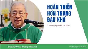 Hoàn thiện hơn trong đau khổ - Lm Ignatio Hồ Văn Xuân | CN V TN năm B