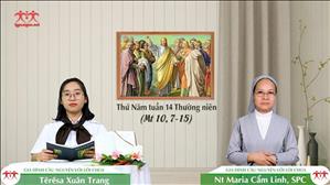 Chúc bình an - Thứ Năm tuần 14 mùa Thường niên (Mt 10, 7-15)