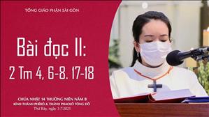 Kính thánh Phêrô & thánh Phaolô Tông đồ - Bài đọc II: 2 Tm 4, 6-8. 17-18