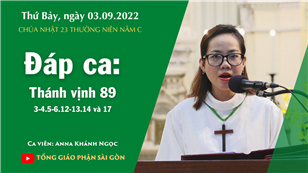 CN 23 TN năm C - Đáp ca: Tv 89, 3-4.5-6.12-13.14