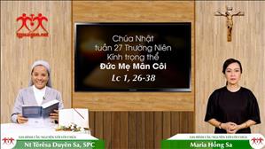Gia đình cầu nguyện với Lời Chúa ngày 04-10-2020: Kính trọng thể lễ Đức Mẹ Mân Côi (Lc 1, 26-38)