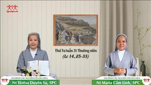 Từ bỏ hết - Thứ Tư tuần 31 mùa Thường niên (Lc 14, 25-33)