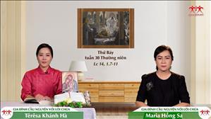 Gia đình cầu nguyện với Lời Chúa: Thứ Bảy tuần 30 Thường niên (Lc 14, 1.7-11)