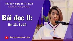 CN 1 mùa Vọng năm A - Bài đọc II: Rm 13, 11-14