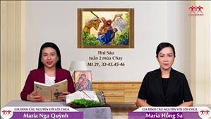 Gia đình cầu nguyện với Lời Chúa: Thứ Sáu tuần 2 mùa Chay (Mt 21, 33-43.45-46)