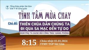 Tĩnh Tâm Mùa Chay Giới Y Tế Công Giáo - ĐGM Giuse Bùi Công Trác | 8:15 ngày 3-3-2024