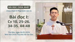 Bài đọc I: Cv 10, 25-26. 34-35. 44-48 - CN VI PS năm B