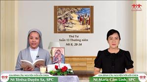 Gia đình cầu nguyện với Lời Chúa: Thứ Tư tuần 13 Thường niên (Mt 8, 28-34)