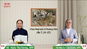 Nói được rõ ràng - Chúa nhật 23 mùa Thường niên năm B (Mc 7, 31-37)