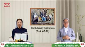 Thức suốt đêm cầu nguyện - Thứ Ba tuần 23 mùa Thường niên (Lc 6, 12-19)
